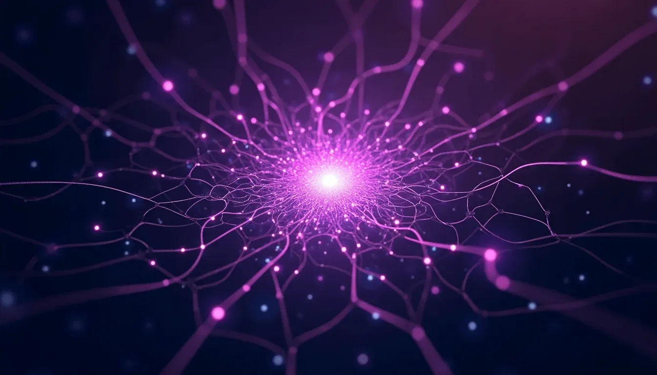 Verwarde digitale draden tonen complexiteit van AI-mythes en verwarring