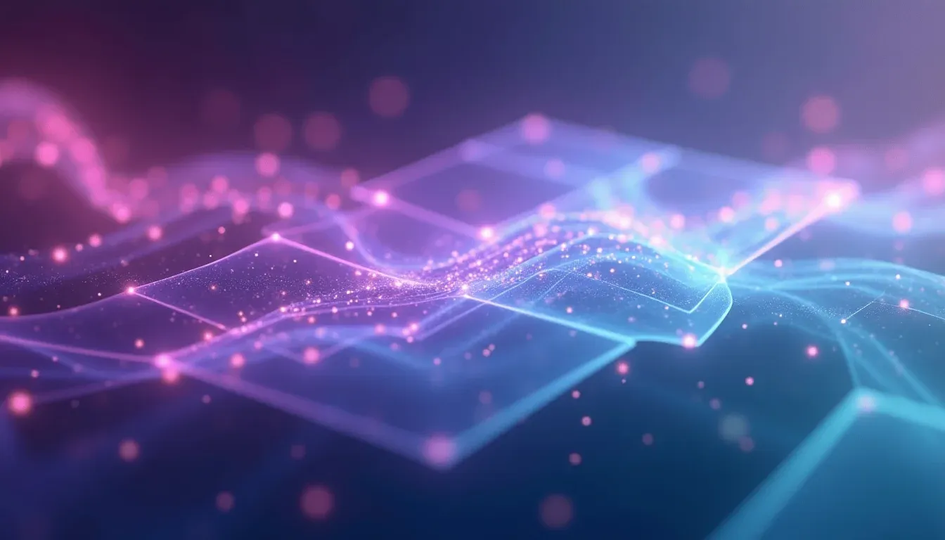 Verborgen AI-lagen die onzichtbaar door digitale interfaces stromen