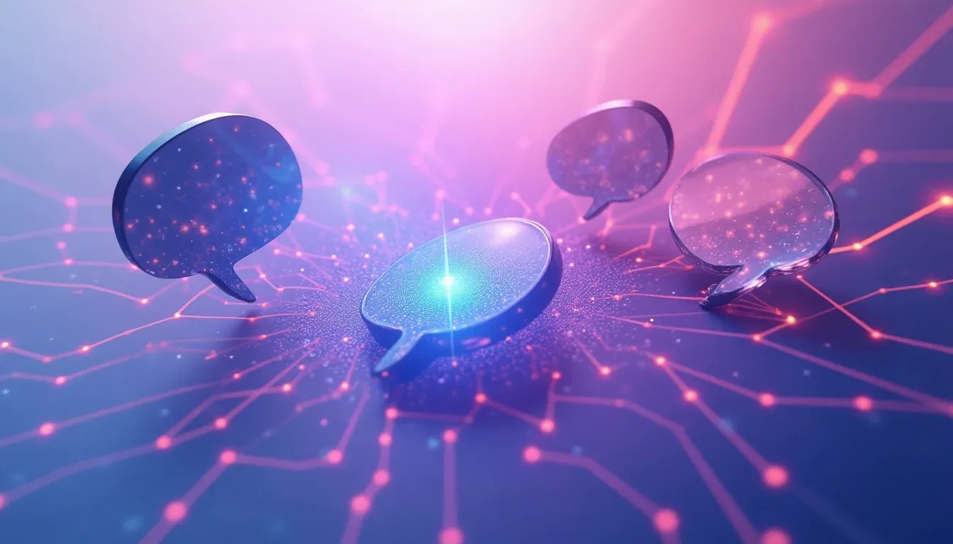 Chatinterfaces die oplossen in intelligente netwerkstructuren