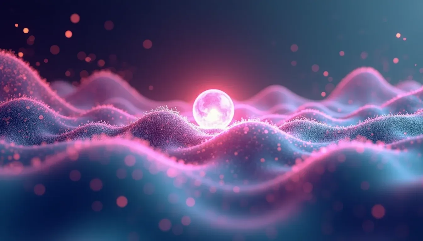 Abstracte geluidsgolven transformeren tot digitale spraakvisualisatie