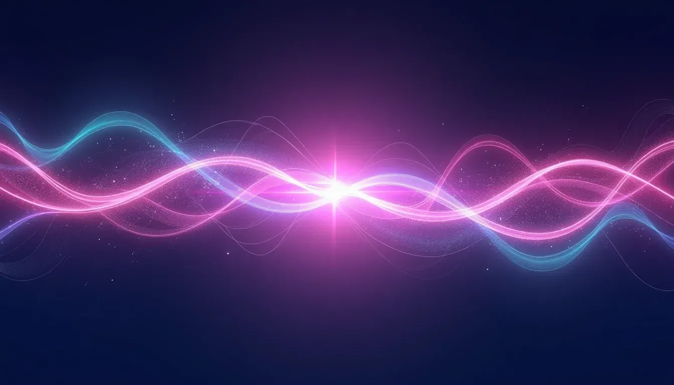 Vertakkende lichtstromen tonen keuze tussen verschillende AI-tools