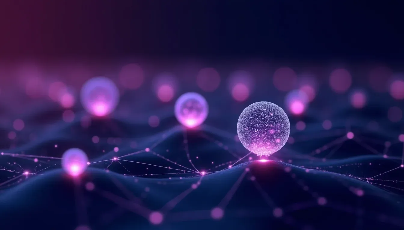 Gedecentraliseerd netwerk van autonome maar verbonden knooppunten